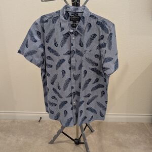 Men's 2X American Rag Short Sleeve Button Shirt